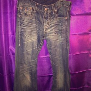 Size 34 True Religion Joey flare, bootcut Jeans